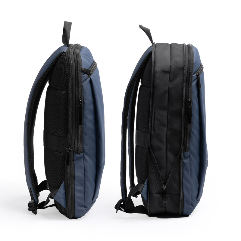 Carica immagine in Galleria Viewer, Zaino in Pelle PU Porta PC 17" con Tasca Laterale Espandibile 15 Litri STAMINA BINDER MO1525