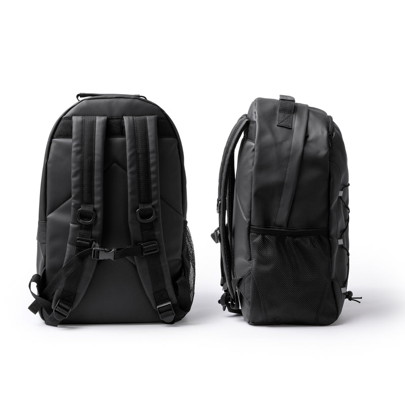 Carica immagine in Galleria Viewer, Zaino in Pelle PU Porta PC 17" con Cordoncini Elastici 20 Litri STAMINA KANSAS MO1780