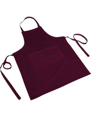 Grembiule con Pettorina Unisex Victory – Regolabile, Personalizzabile con Tasche, Lavabile a 60°, per Bar, Sala, Ristorazione e Alberghiero