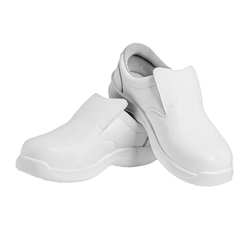 Carica immagine in Galleria Viewer, Scarpe Antinfortunistiche da Lavoro Uomo Donna Chef-Cuoco-Cucina-Gastronomia-Macellaio-Pasticcere-Panifici-Cameriere Alba&n W10 S2 bianco