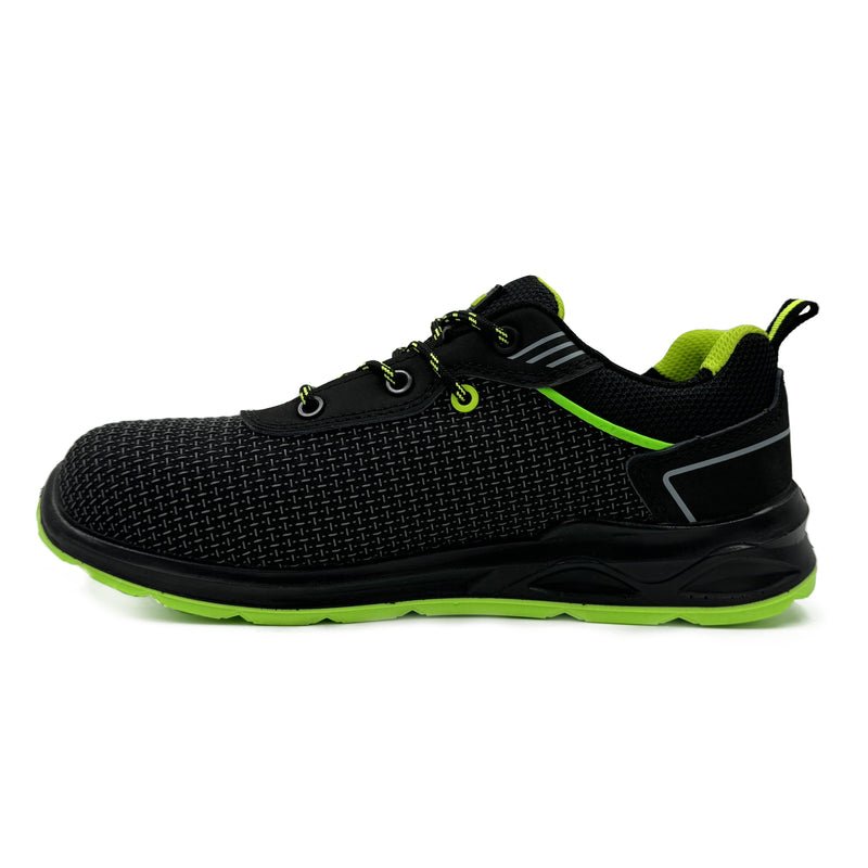 Carica immagine in Galleria Viewer, Scarpe Antinfortunistiche Basse Leggere Miller Steel S1P SRC – Nero Uomo