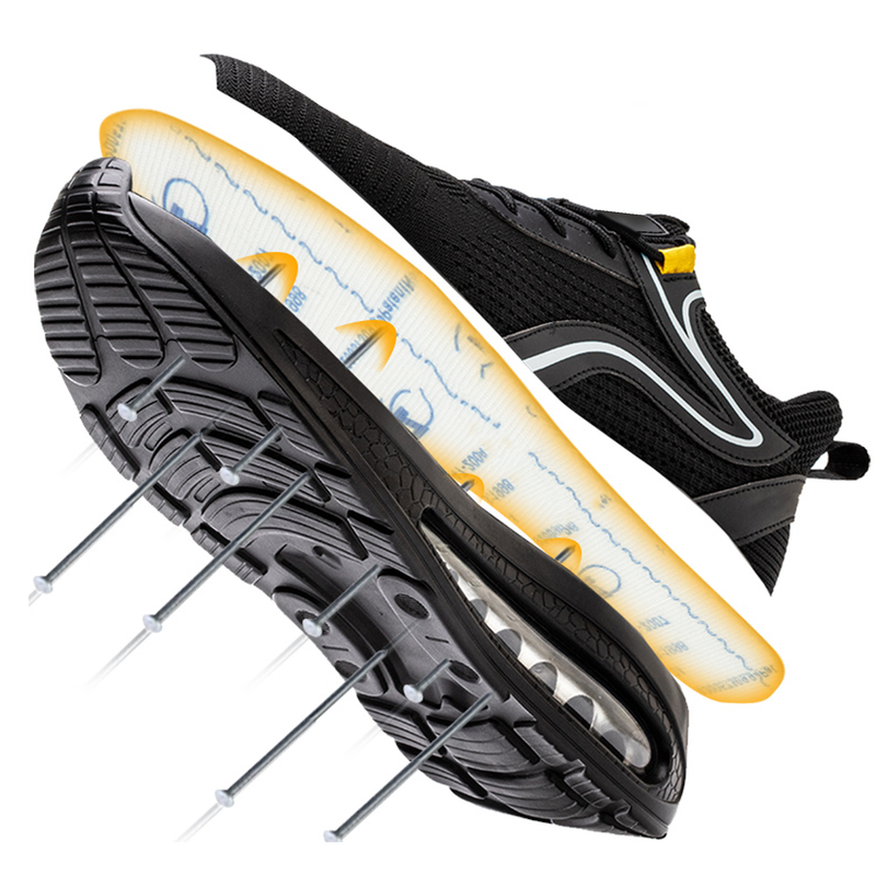Carica immagine in Galleria Viewer, Scarpe Antinfortunistiche Uomo TEAMWORK S1P SRC Sportive Leggere con Puntale in Alluminio e Suola in Kevlar
