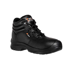 Scarpe Antinfortunistiche Alte S3 SRC Leggere in Pelle – Nere | Alba&n