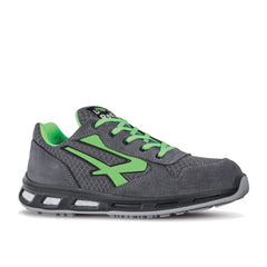 U-Power RedLion Point S1P SRC – Scarpe Antinfortunistiche Basse Grigio Scuro Leggere e Traspiranti