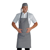 Grembiule Pettorina Isacco con Tasca Arrotondata – Unisex, Regolabile