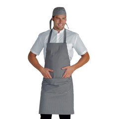 Grembiule Pettorina Isacco con Tasca Arrotondata – Unisex, Regolabile