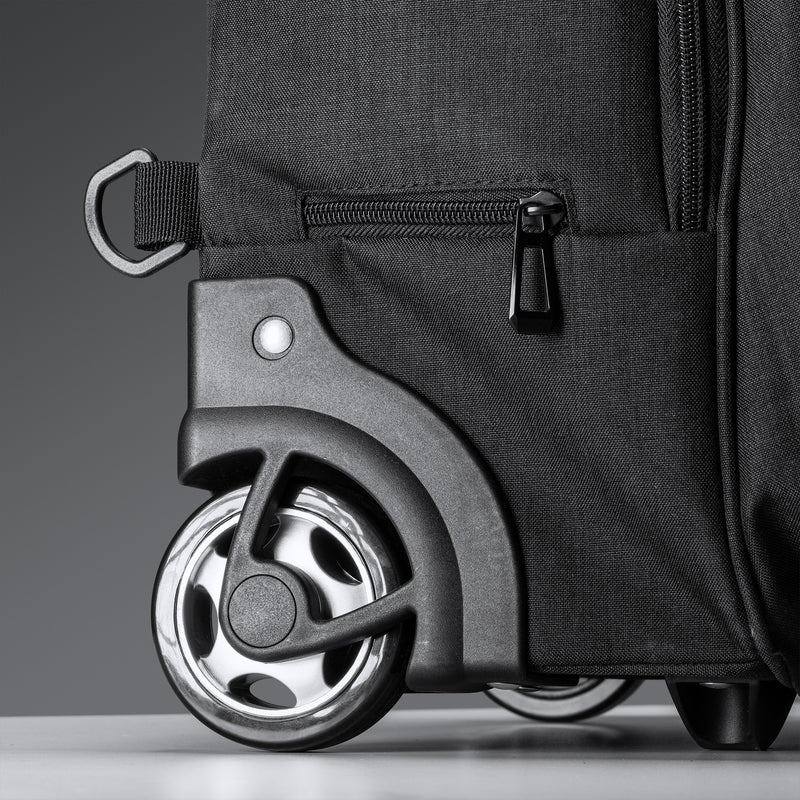 Carica immagine in Galleria Viewer, Zaino Trolley con Ruote Mélange Porta PC 15" STAMINA GARNES MO7178