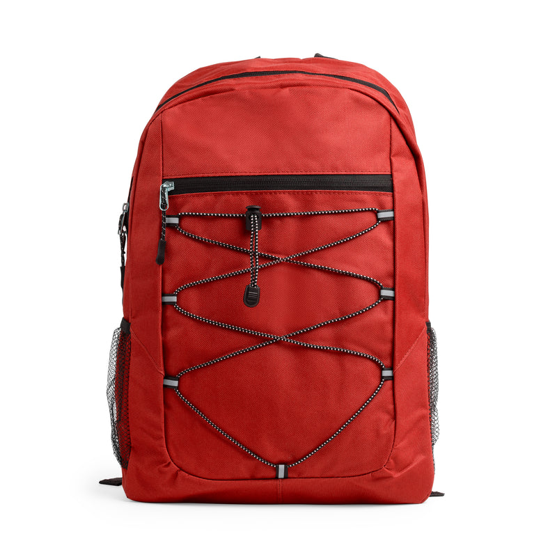 Carica immagine in Galleria Viewer, Zaino Sportivo con Cordino Elastico Frontale e Tasche in Rete 18 Litri STAMINA MISURI MO7181