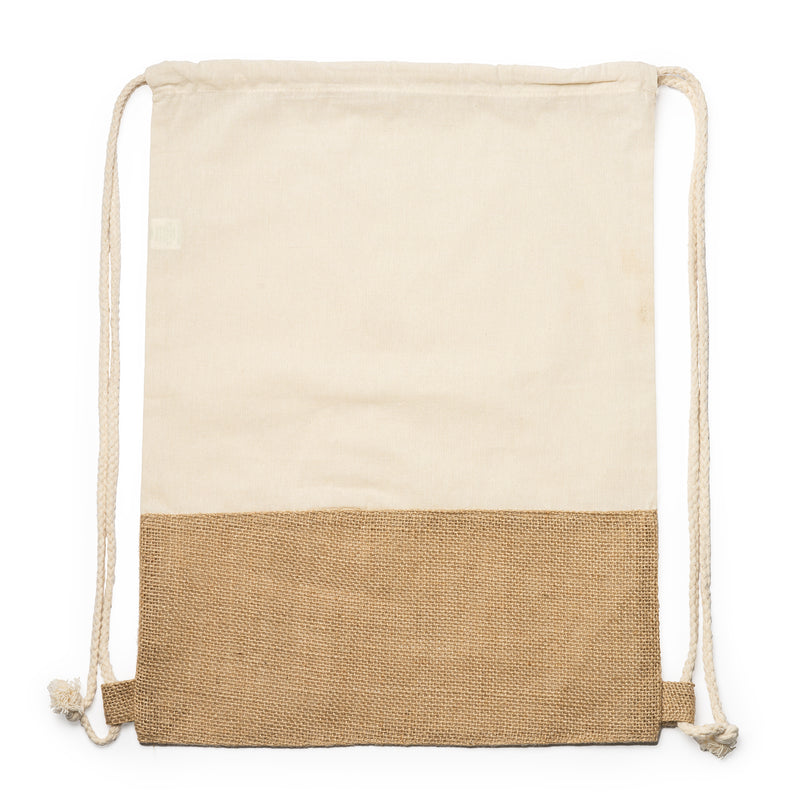 Carica immagine in Galleria Viewer, 10 Pezzi Sacca Eco in Cotone con Fascia in Iuta STAMINA WILKES BO7557