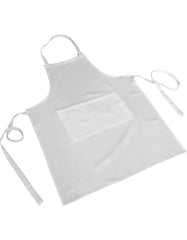 Grembiule con Pettorina Unisex Victory – Regolabile, Personalizzabile con Tasche, Lavabile a 60°, per Bar, Sala, Ristorazione e Alberghiero