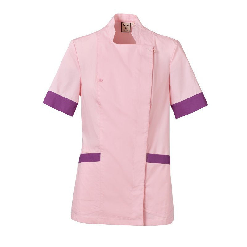 Carica immagine in Galleria Viewer, Casacca Sanitaria Donna Stretch Collo Coreano Personalizzabile Payper Amber Lady
