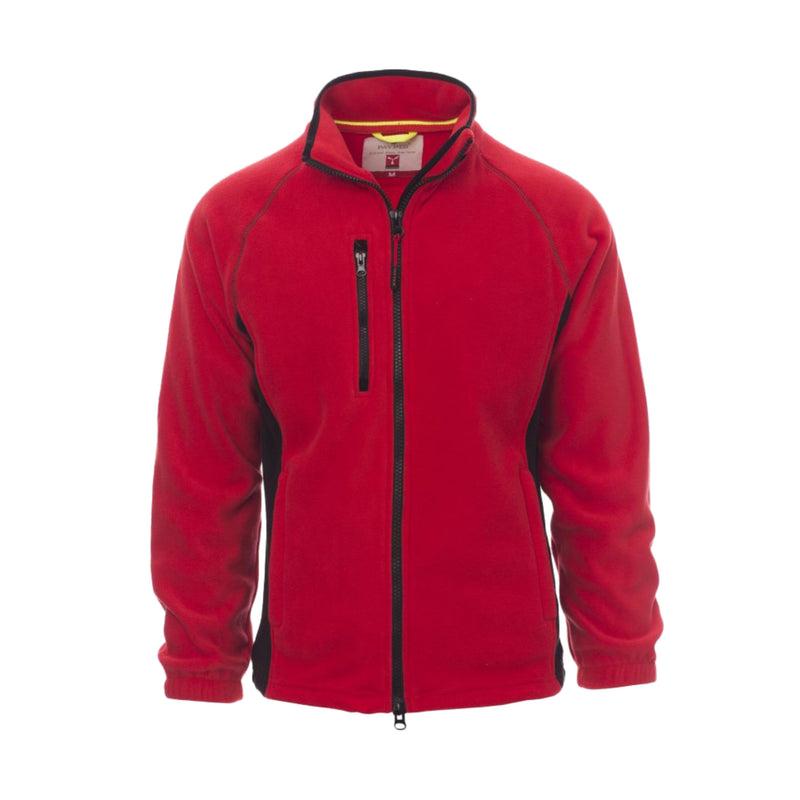 Carica immagine in Galleria Viewer, Felpa in Pile Bicolore da Uomo Invernale con Zip Intera Tasche Payper Aspen+