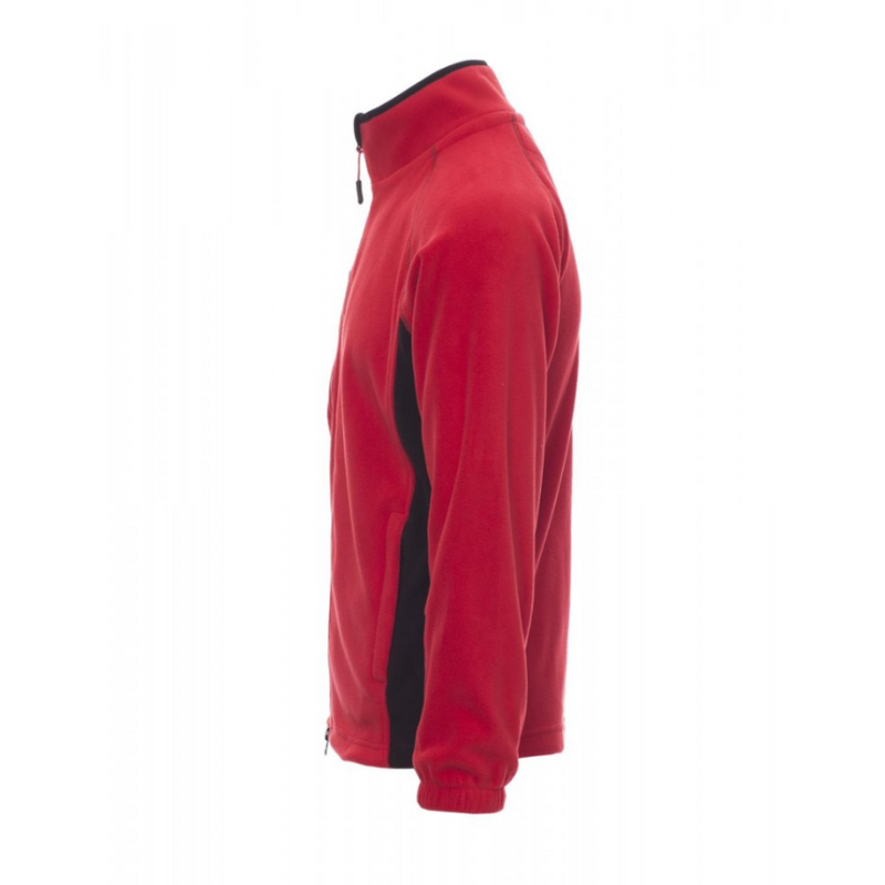 Carica immagine in Galleria Viewer, Pile TAGLIA-XL Bicolore Invernale con Zip Intera Tasche Payper Aspen+ Rosso Outlet