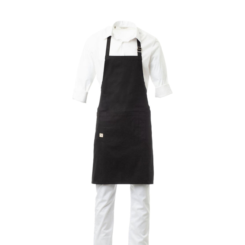 Carica immagine in Galleria Viewer, Grembiule unisex con pettorina regolabile tasca centrale Taglia Unica Personalizzabile Payper Bistrot