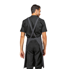 Grembiule con Pettorina Isacco Watson Unisex – Personalizzabile, 100% Poliestere/Cotone