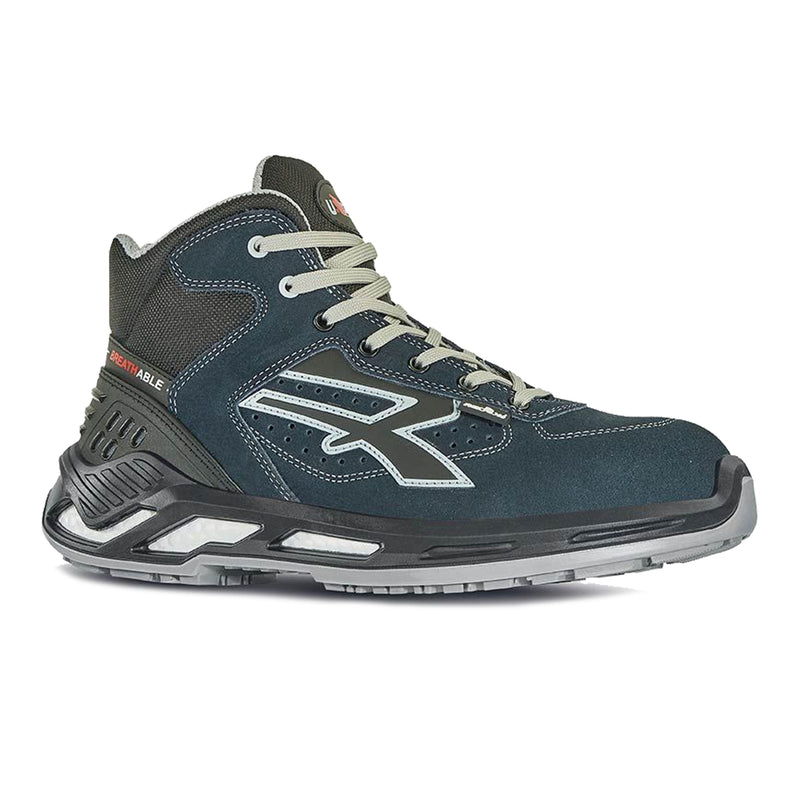 Carica immagine in Galleria Viewer, Scarpe antinfortunistiche alte leggere S1PS U-Power Blaster
