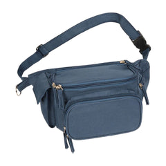 Marsupio Multitasche Uomo/Donna - Borsa Sportiva da Corsa o Lavoro con Cinghia Regolabile - Personalizzabile in Poliestere 600D