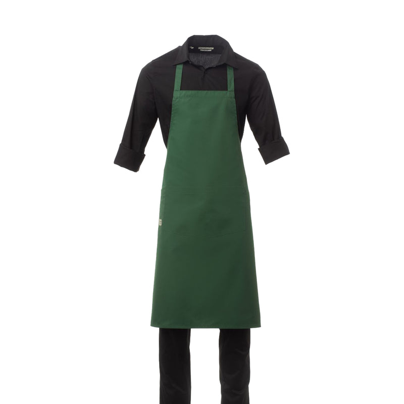 Carica immagine in Galleria Viewer, Grembiule unisex con pettorina tasca doppia policotone Taglia Unica Personalizzabile Payper Boutique