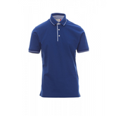Polo da Uomo TAGLIA-L Manica Corta in Cotone Jersey Payper Cambridge Blu Royal/Bianco Outlet