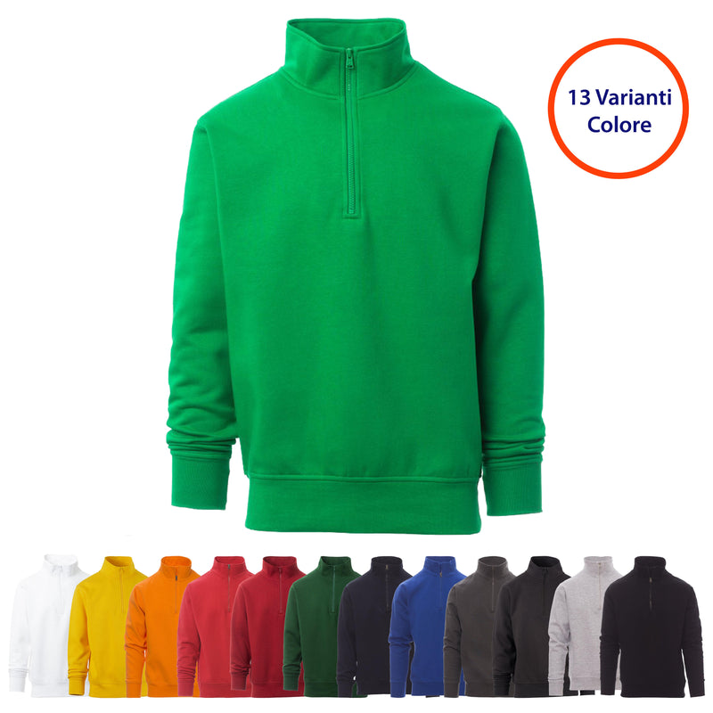 Carica immagine in Galleria Viewer, Felpa Uomo Mezza Zip Payper Canada