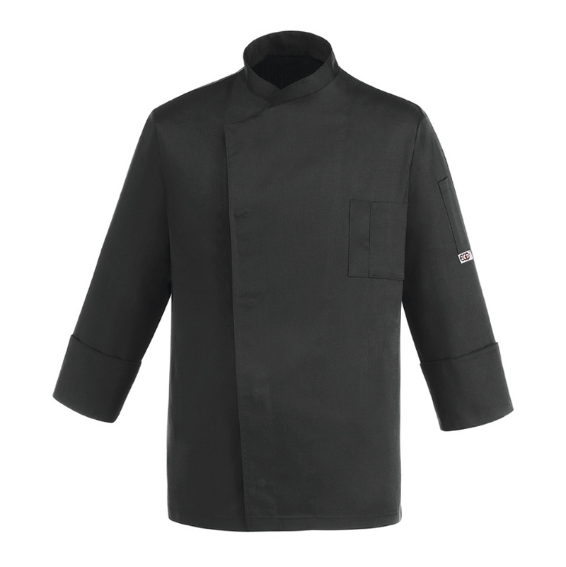 Carica immagine in Galleria Viewer, Giacca Cuoco Unisex con Bottoni a Pressione Egochef Cheap
