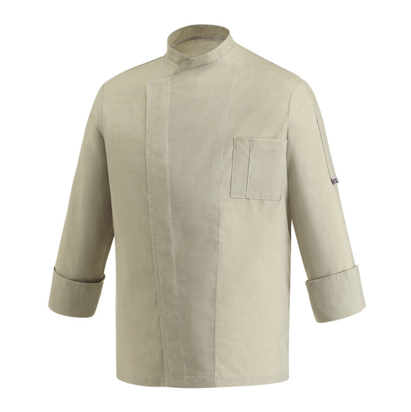 Carica immagine in Galleria Viewer, Giacca Cuoco Unisex con Bottoni a Pressione Egochef Cheap