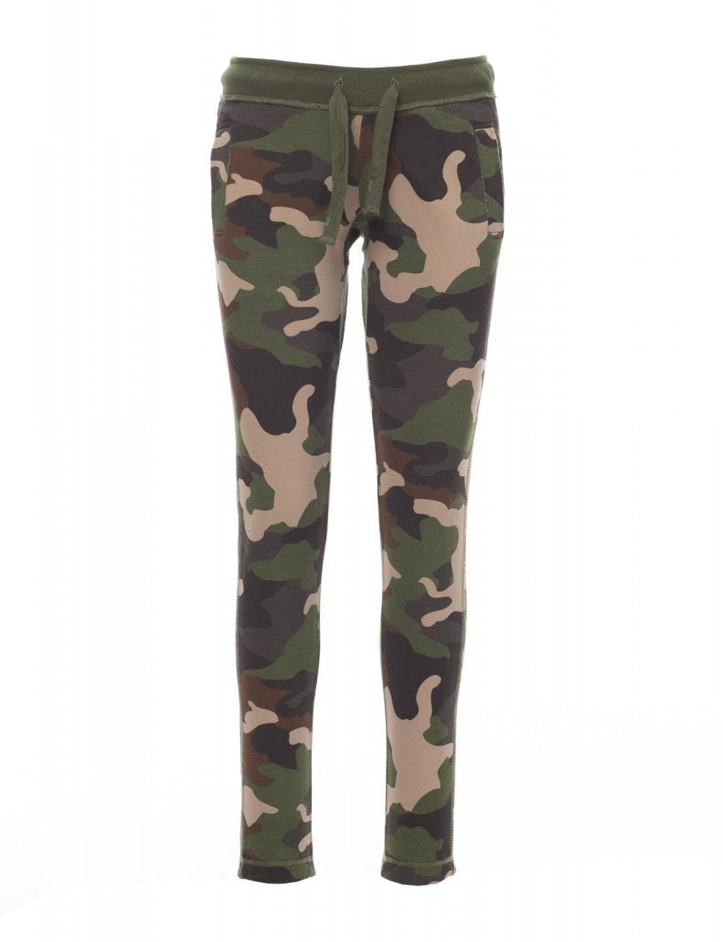 Carica immagine in Galleria Viewer, Pantaloni in Felpa Donna Garzata Casual Payper College Lady