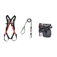 Kit Anticaduta Cofra Cerlak con Imbracatura DPI – Certificato per Edilizia, Tetti, Ponteggi