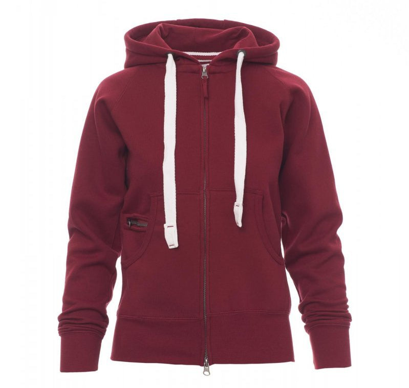 Carica immagine in Galleria Viewer, Felpa Donna Zip Intera con Cappuccio Payper Dallas+ Lady