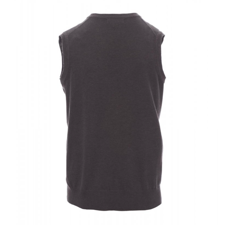 Carica immagine in Galleria Viewer, Maglione Smanicato Scollo a V Cotone Lana Payper Desk