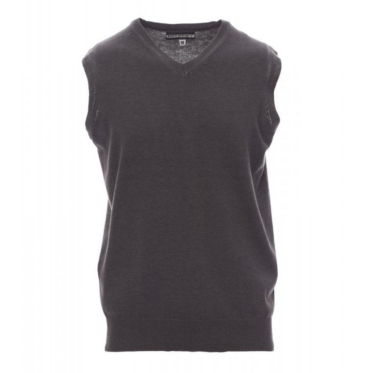 Carica immagine in Galleria Viewer, Maglione Smanicato Scollo a V Cotone Lana Payper Desk