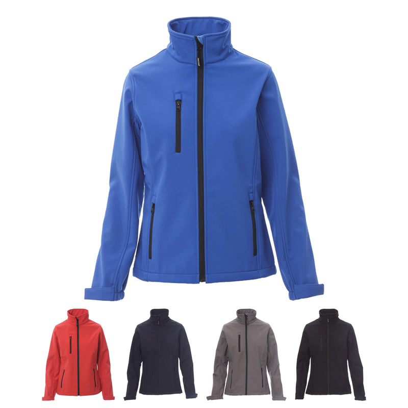 Carica immagine in Galleria Viewer, Giubbotto Soft-Shell Donna Invernale Impermeabile Casual Payper Dublin Lady