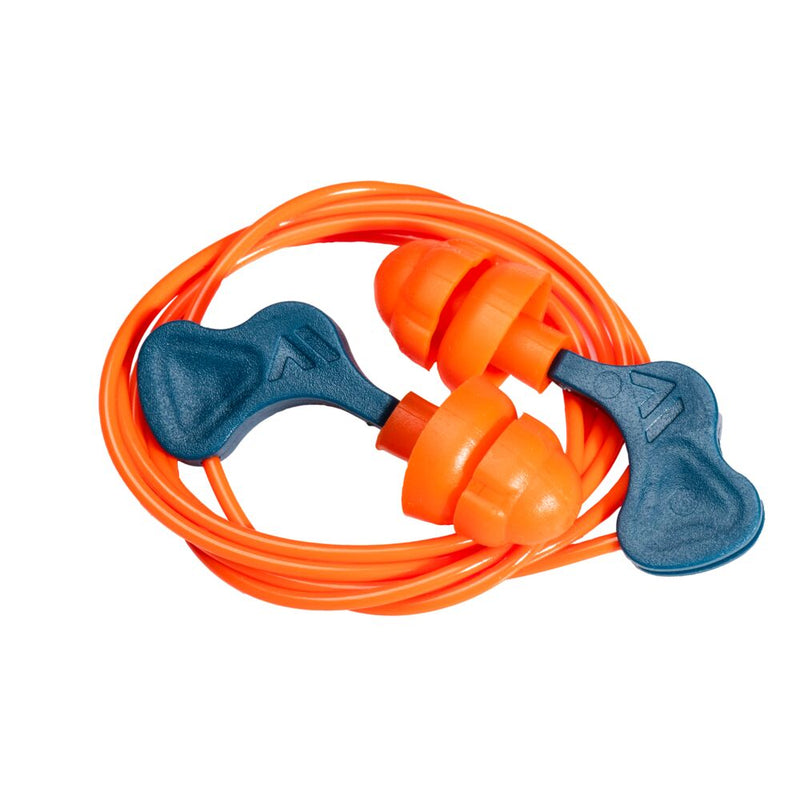 Carica immagine in Galleria Viewer, Tappi Antirumore Portwest EP23 Riutilizzabili con Cordino 50 Paia SNR 28 dB