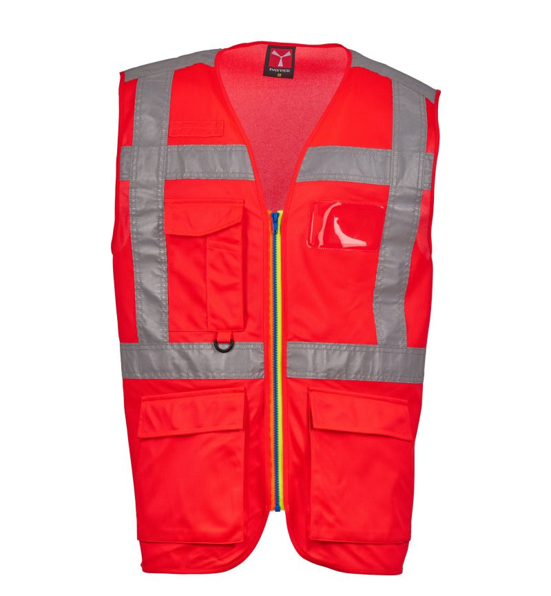 Carica immagine in Galleria Viewer, Gilet Alta Visibilità Unisex Multitasche Payper Extra
