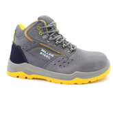 Scarpe Antinfortunistiche Alte Leggere Miller Steel S1P SRC – Grigie Uomo Donna
