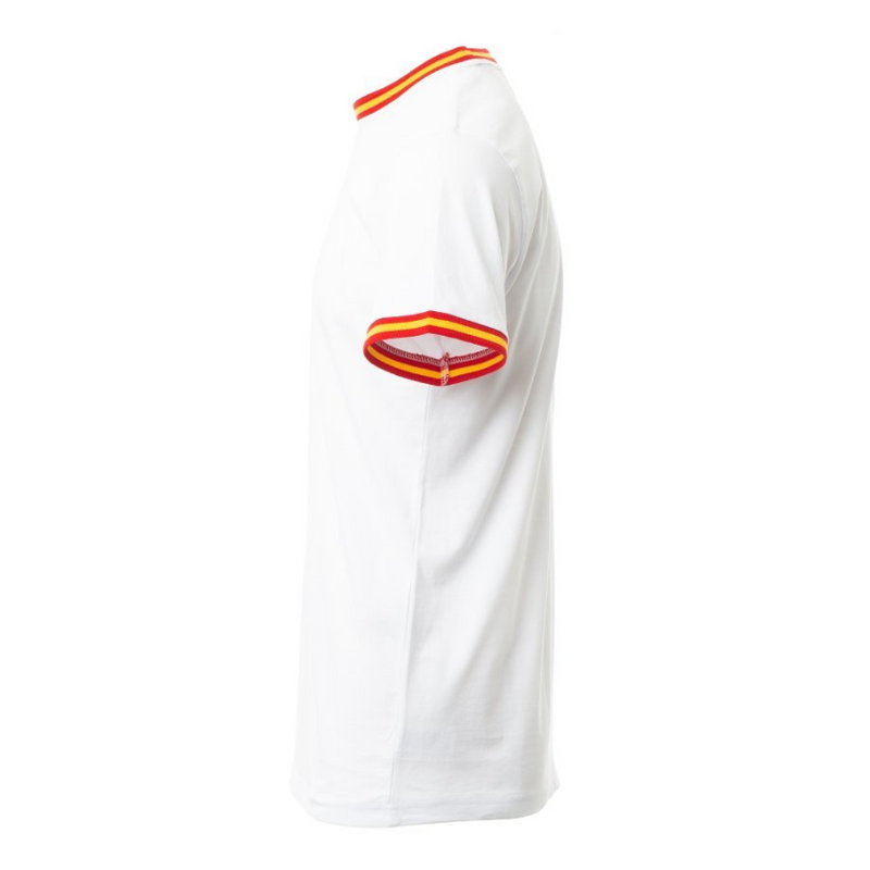 Carica immagine in Galleria Viewer, T-Shirt TAGLIA-2XL Tricolore Girocollo Payper Flag Bianco/Spagna Outlet