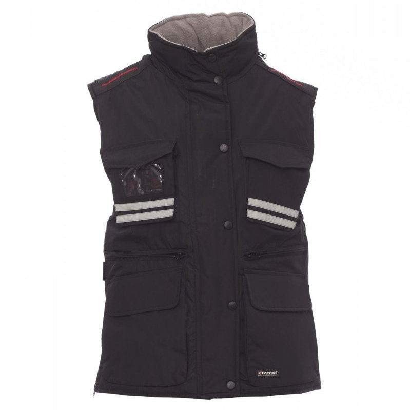 Carica immagine in Galleria Viewer, Gilet Donna Multitasche con Cappuccio Payper Flight Lady