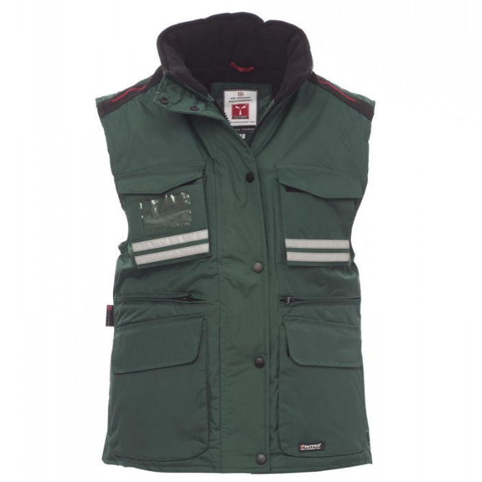 Carica immagine in Galleria Viewer, Gilet Donna Multitasche con Cappuccio Payper Flight Lady