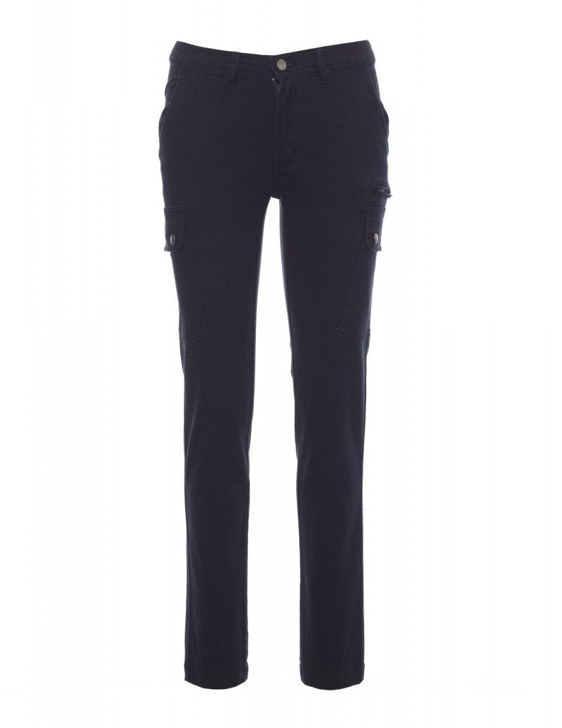 Carica immagine in Galleria Viewer, Pantaloni da Lavoro Donna Multistagione Tasche Multiple Payper Forest Lady Stretch