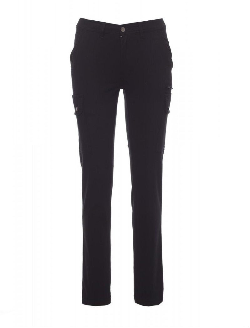 Carica immagine in Galleria Viewer, Pantaloni da Lavoro Donna Multistagione Tasche Multiple Payper Forest Lady Stretch