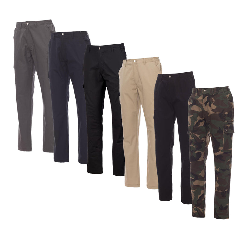 Carica immagine in Galleria Viewer, Pantaloni da Lavoro Estivi Multitasche Cotone Payper Forest/Summer