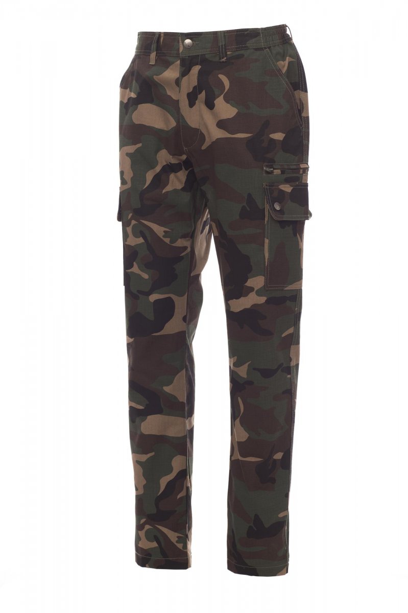 Carica immagine in Galleria Viewer, Pantaloni da Lavoro Estivi Multitasche Cotone Payper Forest/Summer