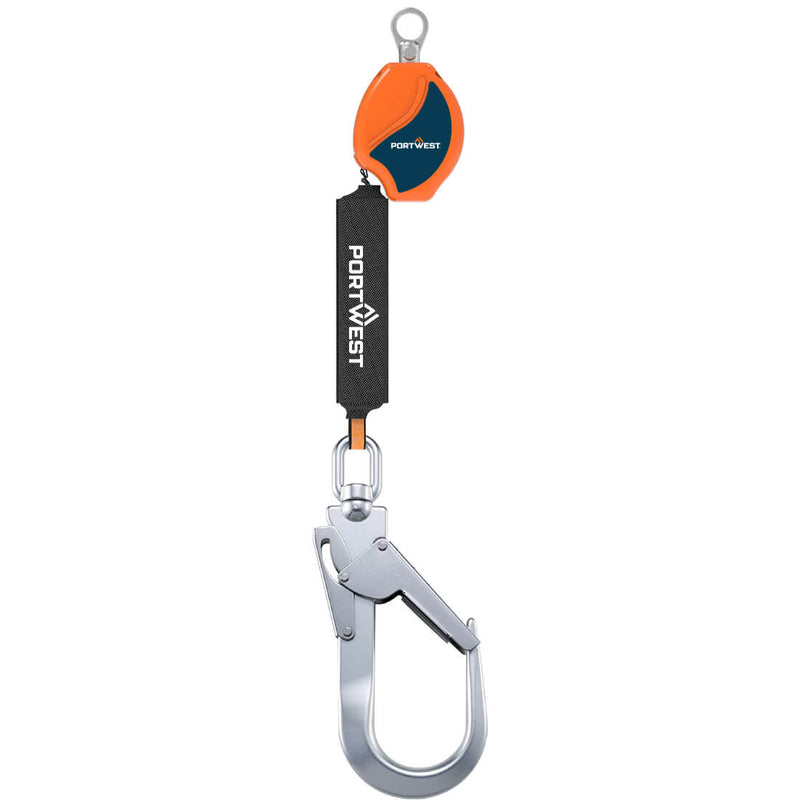Carica immagine in Galleria Viewer, Linea Vita Retrattile Portwest FP80 2m DPI Anticaduta EN 360