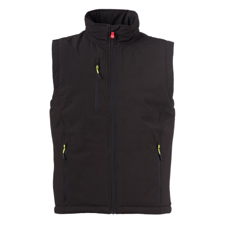 Carica immagine in Galleria Viewer, Gilet Softshell Imbottito 140g da Lavoro Uomo Impermeabile Personalizzabile Lavoro Payper Gale Vest Ultralite Pad 140