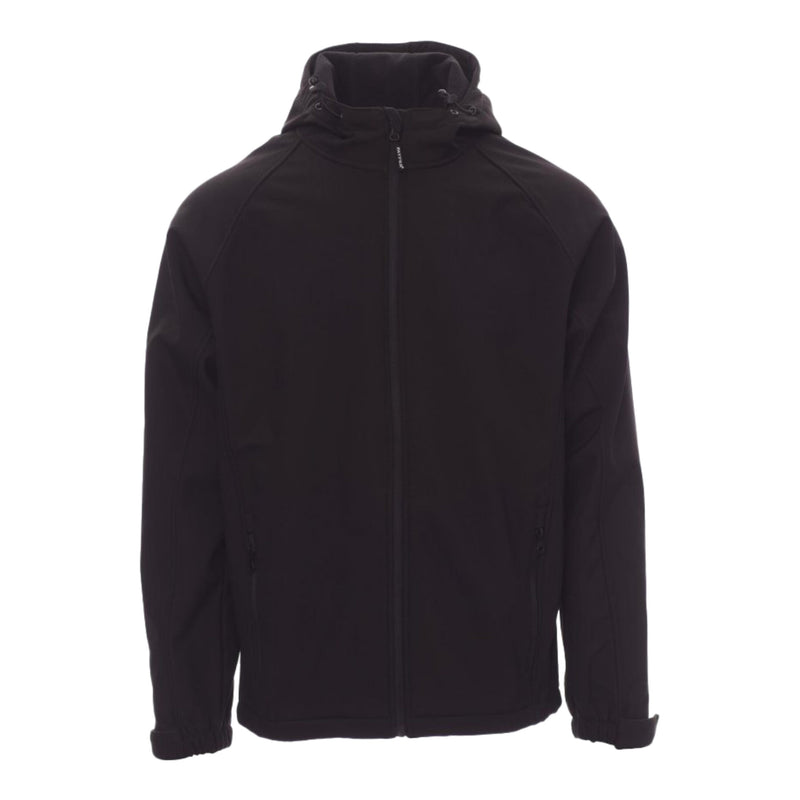 Carica immagine in Galleria Viewer, Giubbotto Uomo Invernale Lavoro Soft Shell con Cappuccio Impermeabile Personalizzabile Payper Gale