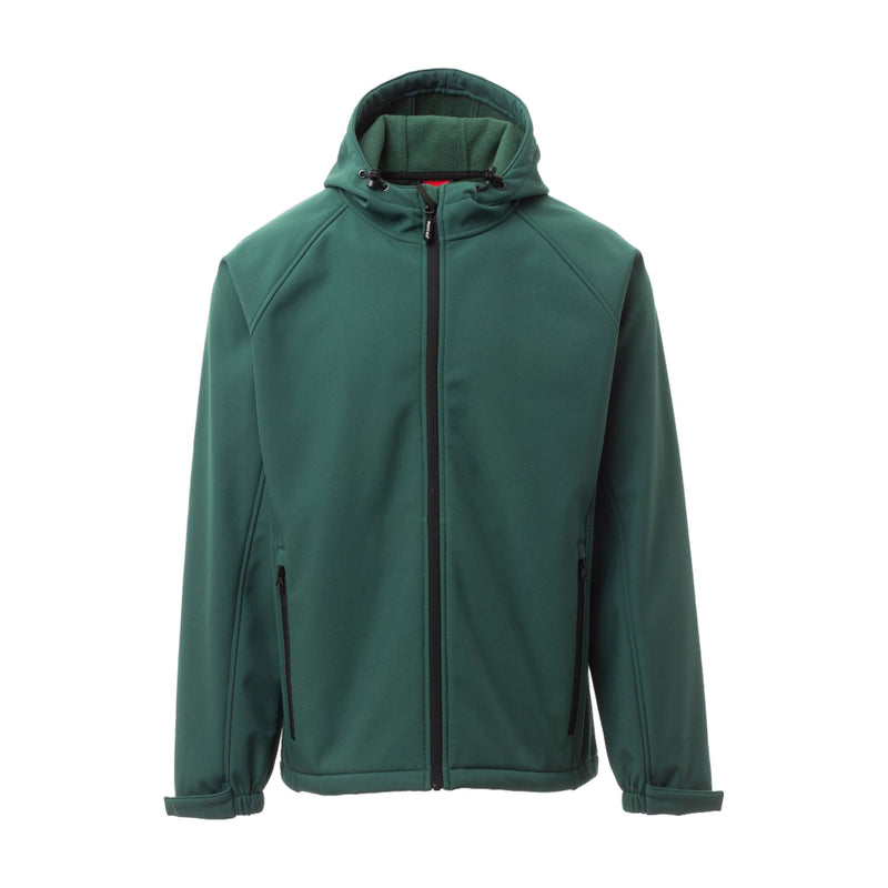Carica immagine in Galleria Viewer, Giubbotto Uomo Invernale Lavoro Soft Shell con Cappuccio Impermeabile Personalizzabile Payper Gale