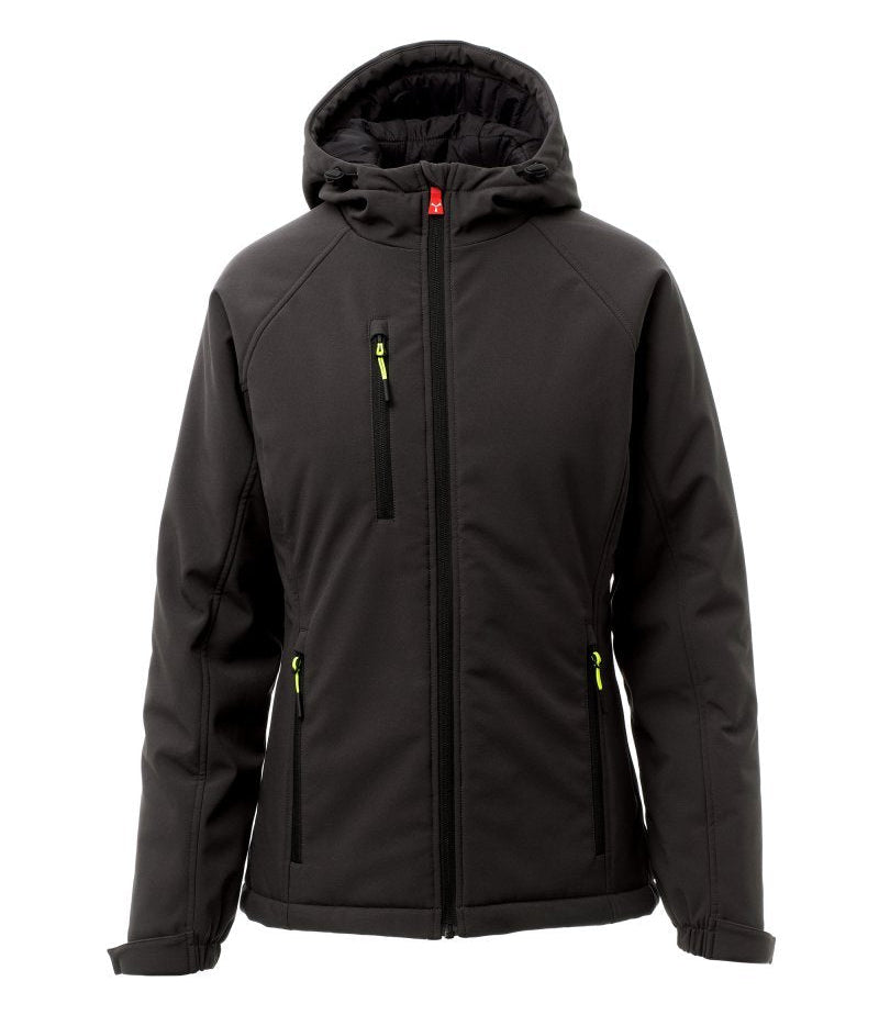 Carica immagine in Galleria Viewer, Giubbotto Soft-Shell Donna Invernale Cappuccio Payper Gale Pad Lady