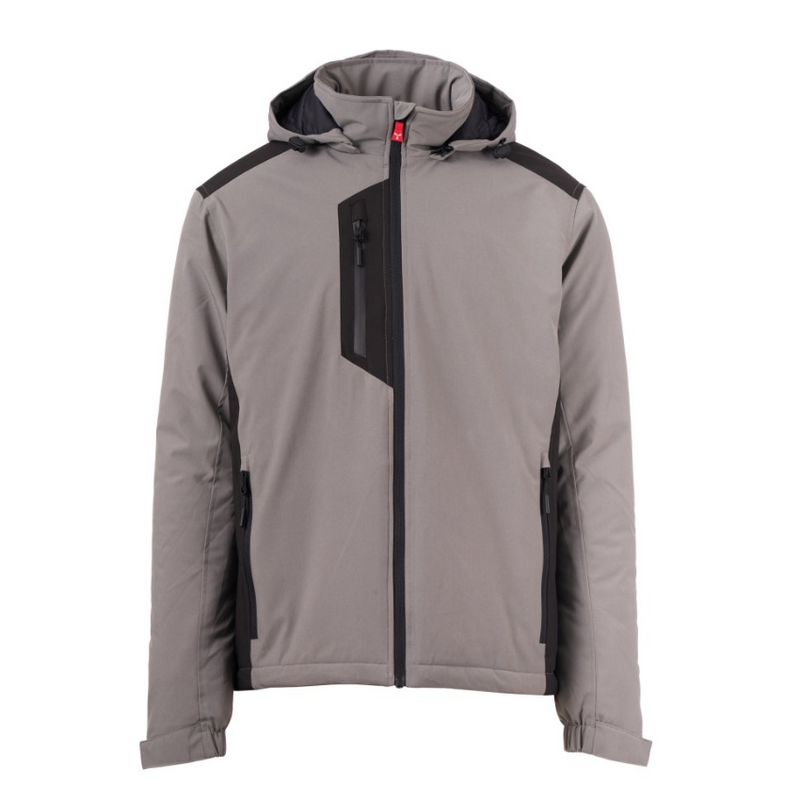 Carica immagine in Galleria Viewer, Giacca Softshell Bicolore Imbottita 140g Lavoro da Uomo Impermeabile Payper Galway Ultralite Pad 140 Personalizzabile