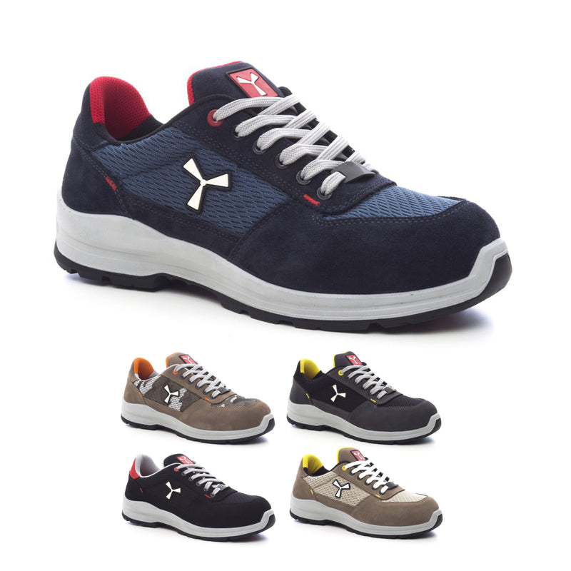 Carica immagine in Galleria Viewer, Scarpe antinfortunistiche uomo basse traspiranti con tessuto tecnico S1P-SUT Payper Get Texforce Low