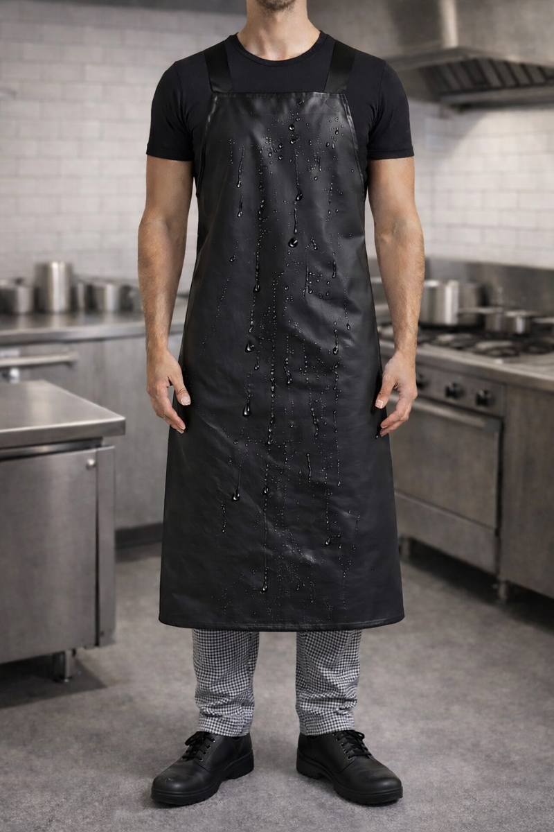 Carica immagine in Galleria Viewer, Grembiule Impermeabile con Pettorina in Poliuretano 110x90 cm Unisex